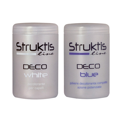 DECO BLUE - DECO FEHÉR - STRUKTIS